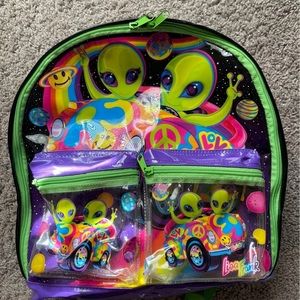 Lisa frank zoomer & zorbit backpack